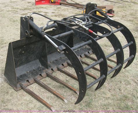 skid steer grapple fork